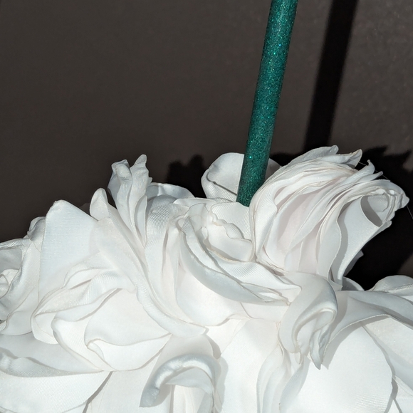 New whip cream with straw coffee headpiece clip costume Halloween - Picture 2 of 4